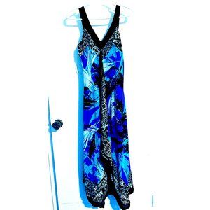 Blue Beach dress Casual-Formal